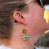 Bookshelf Statement Earrings