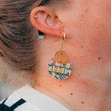 Bookshelf Statement Earrings