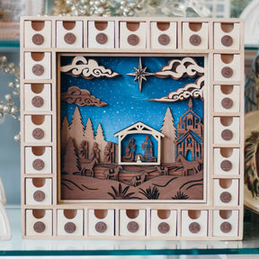 Nativity Advent Calendar - Winks Design Studio,LLC