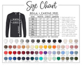 Custom Bella Canvas Long Sleeve T-shirt - Winks Design Studio,LLC