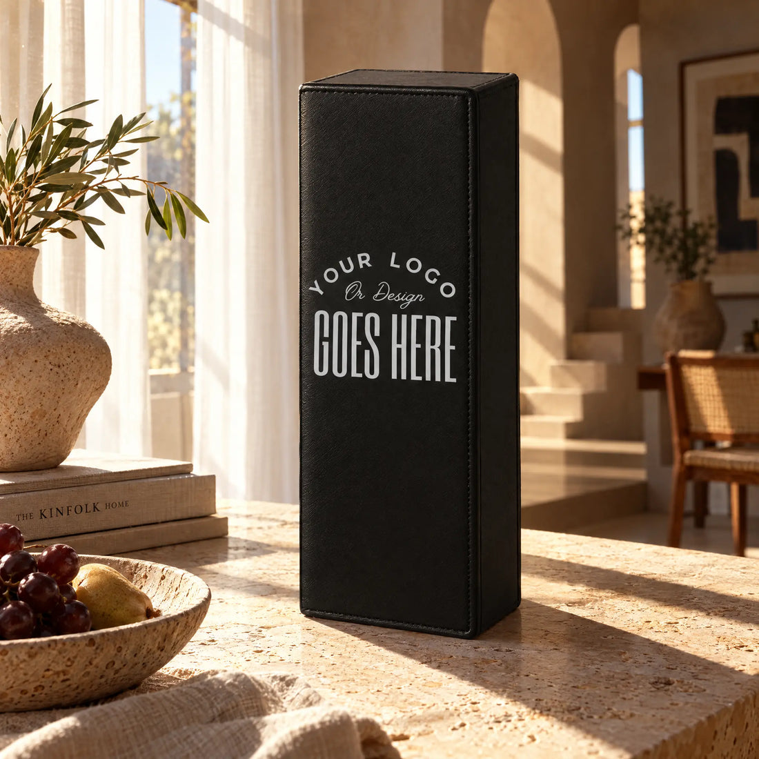 Custom Engraved Wine Box Winks Design Studio,LLC