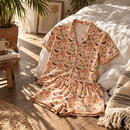 Pumpkin Spice Sleep Sets | 2-Piece Pajama Set Winks Design Studio,LLC