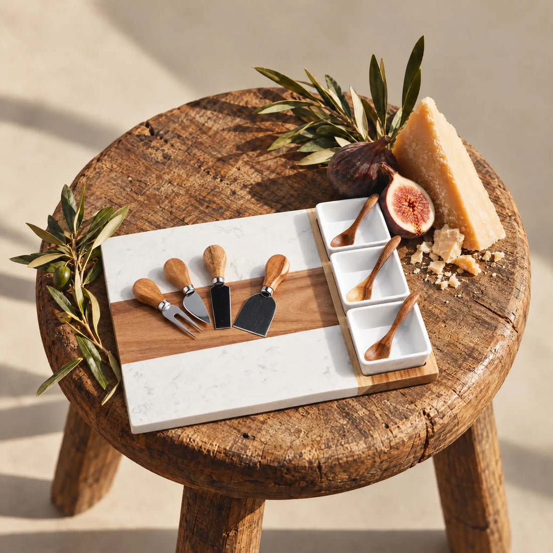 Custom Engraved Marble Grazing Board Winks Design Studio,LLC