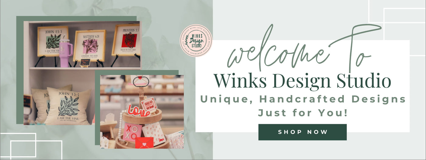 Winks Design Studio Promo Graphic