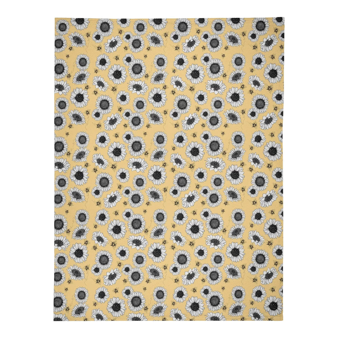 Sunflower Blanket - Winks Design Studio,LLC