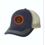 R & R Leather Patch Trucker Hat Hats Winks Design Studio,LLC