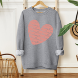 Love Script Heart Crewneck