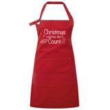 Christmas Calories Don't Count Apron