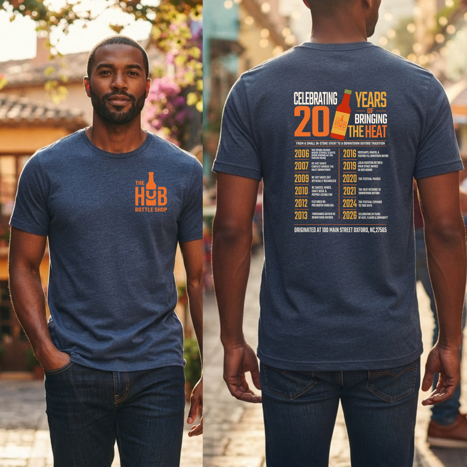 Hub on Main Hot Sauce T-shirt