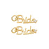 Gold Minimalistic Bride Charm - Winks Design Studio,LLC
