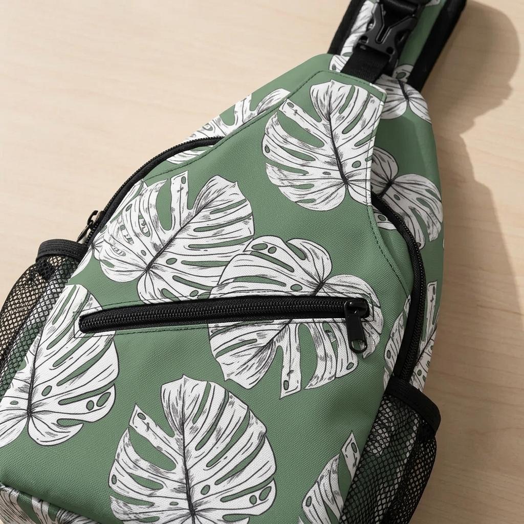 Monstera Everyday Crossbody Bag