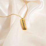 18K Gold Warrior Charm