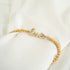 Love Beaded Stretch Bracelet - 18K Gold Stainless Steel - Winks Design Studio,LLC