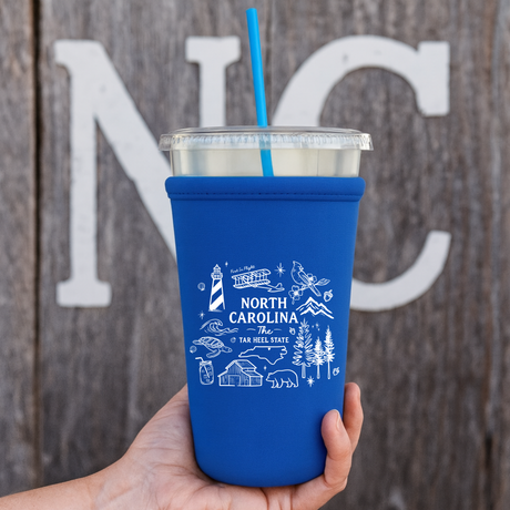 North Carolina State Cup Sleeve - Winks Design Studio,LLC