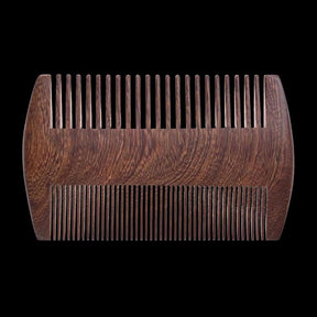 Custom Engraved Wood Beard Comb - Winks Design Studio,LLC