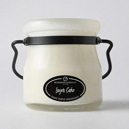 Milkhouse Candle 5oz Cream Jar Candle: Layer Cake