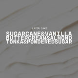 Milkhouse Candle 5oz Cream Jar Candle: Layer Cake