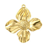 Gold Dogwood Charm