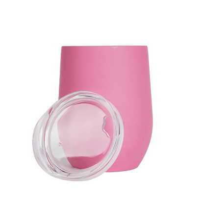 Custom 12oz Stemless Wine Glass - Winks Design Studio,LLC
