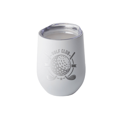 Custom 12oz Stemless Wine Glass - Winks Design Studio,LLC