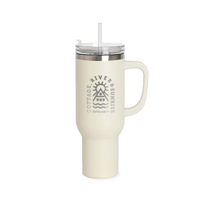 Custom 40oz Powder Coated Tumbler - Winks Design Studio,LLC