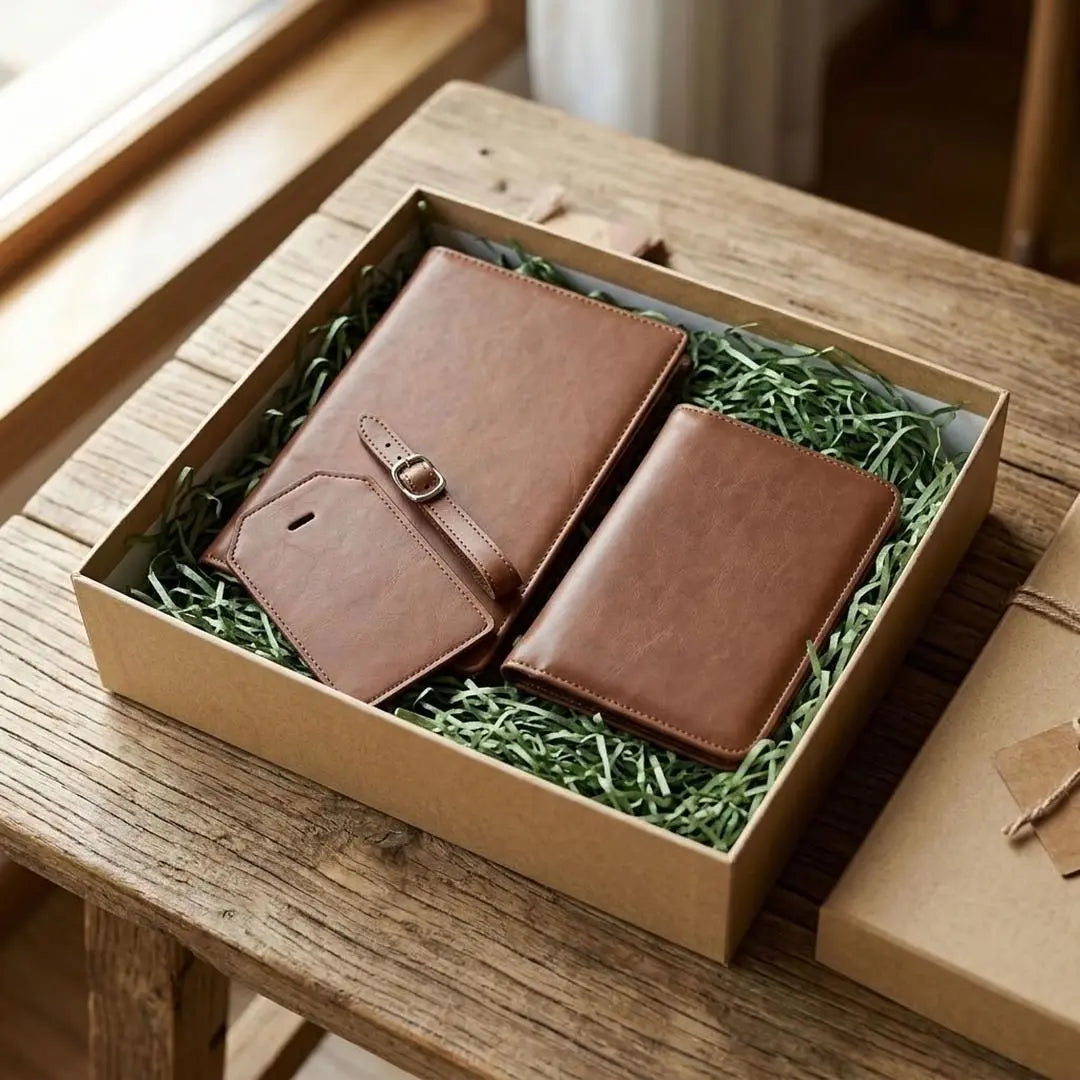 Personalized Traveler’s Gift Set Winks Design Studio,LLC