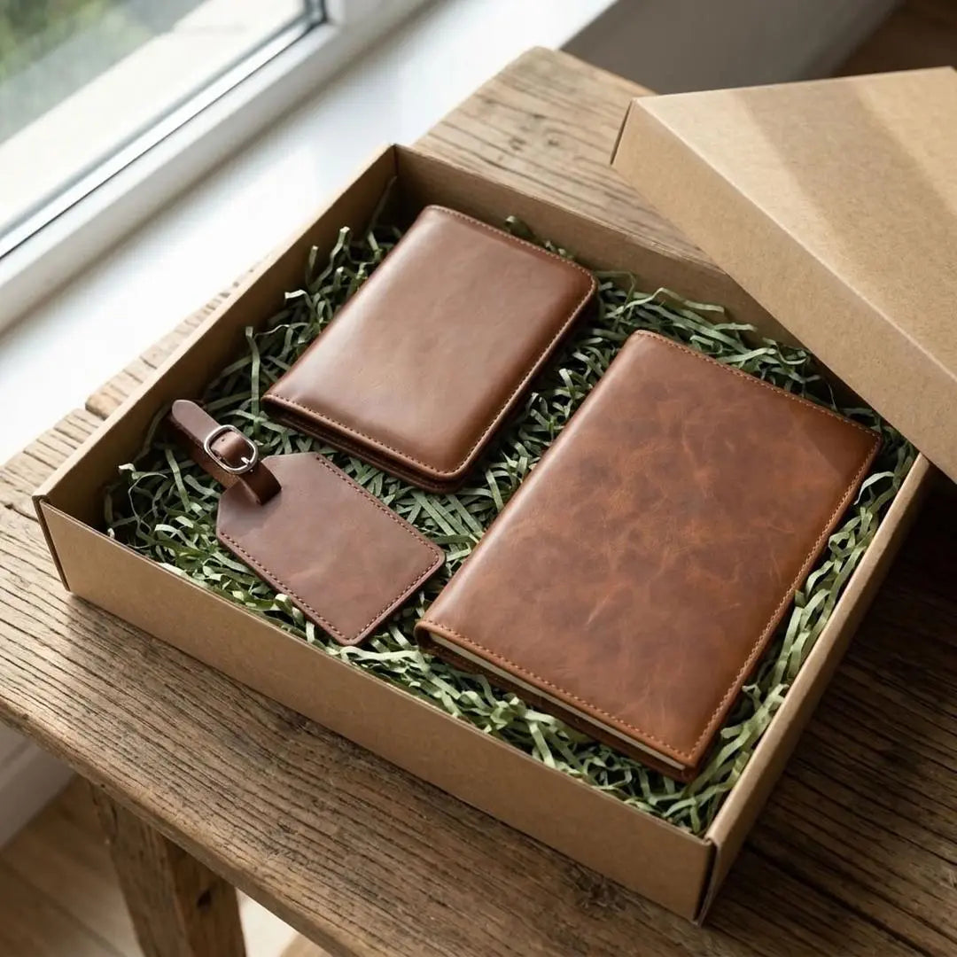 Personalized Traveler’s Gift Set Winks Design Studio,LLC