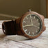 Walnut Wood Engraved Watch - Winks Design Studio,LLC
