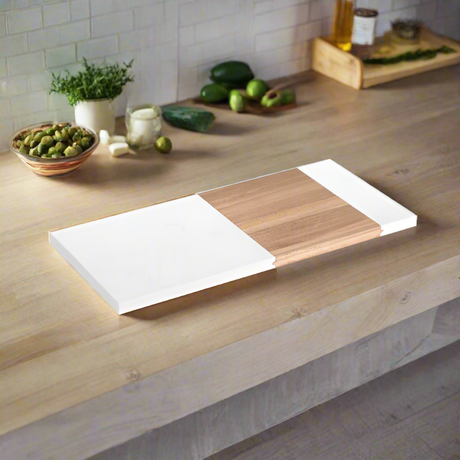 Engraved Marble Serving Board - Winks Design Studio,LLC