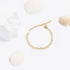 18K Gold Heart Chain Bracelet - Winks Design Studio,LLC