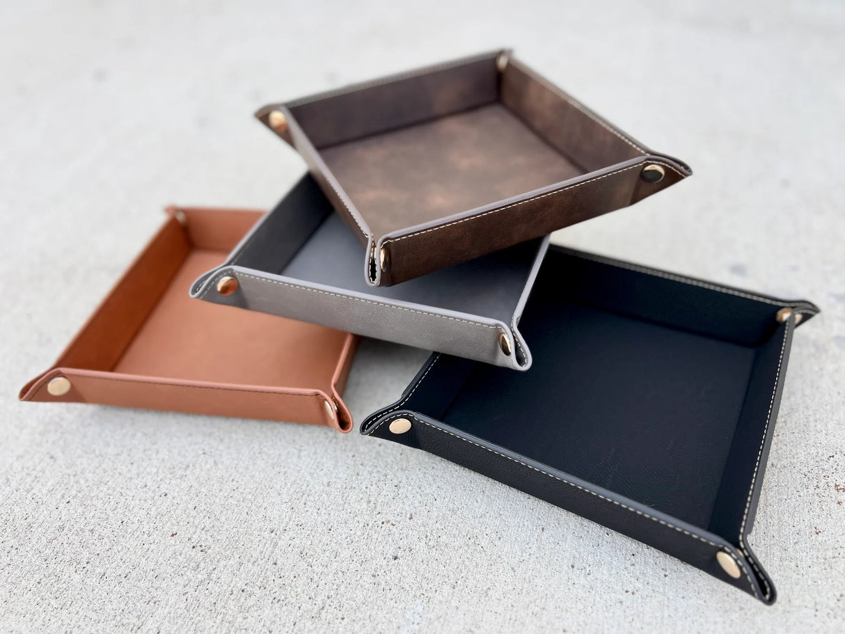 Custom Engraved Valet Tray - Winks Design Studio,LLC