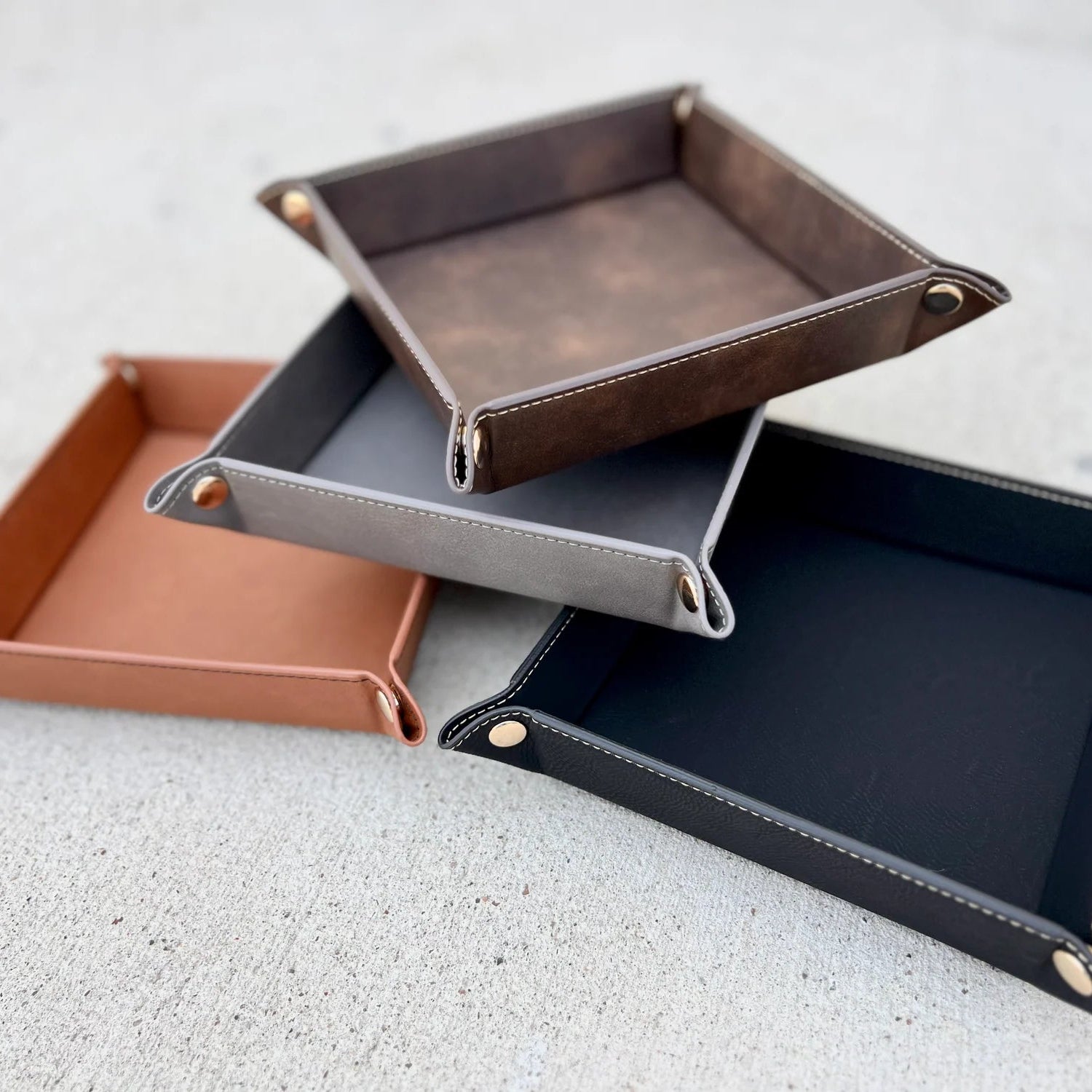 Custom Engraved Valet Tray - Winks Design Studio,LLC