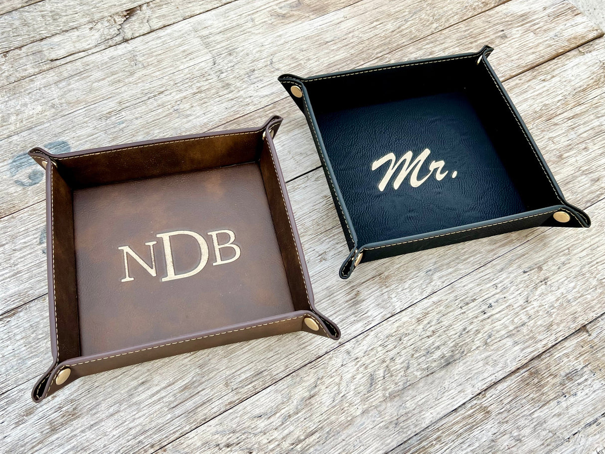 Custom Engraved Valet Tray