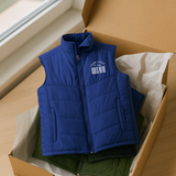 Custom Port Authority Puffy Vest - Winks Design Studio,LLC