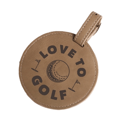 Custom Engraved Golf Tee Holder - Winks Design Studio,LLC