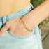 18K Gold Engravable 3 Bar Bracelet - Winks Design Studio,LLC
