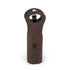 Custom Leather Wine Tote - Winks Design Studio,LLC