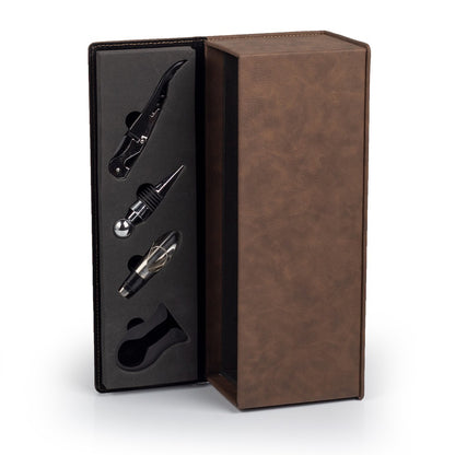 Custom Engraved Wine Box - Winks Design Studio,LLC