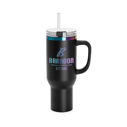 Custom 40oz Powder Coated Tumbler - Winks Design Studio,LLC