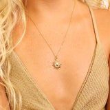 Gold Sea Charm - Winks Design Studio,LLC
