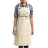 Custom Canvas Artisan Bib Apron - Winks Design Studio,LLC