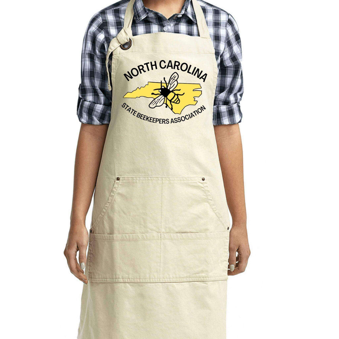 NCSBA Pocketed Apron - Winks Design Studio,LLC