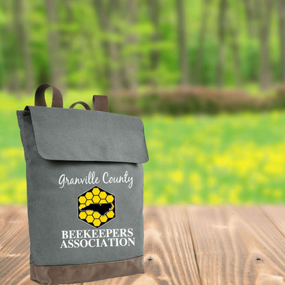GCBA Large Canvas Backpack - Winks Design Studio,LLC