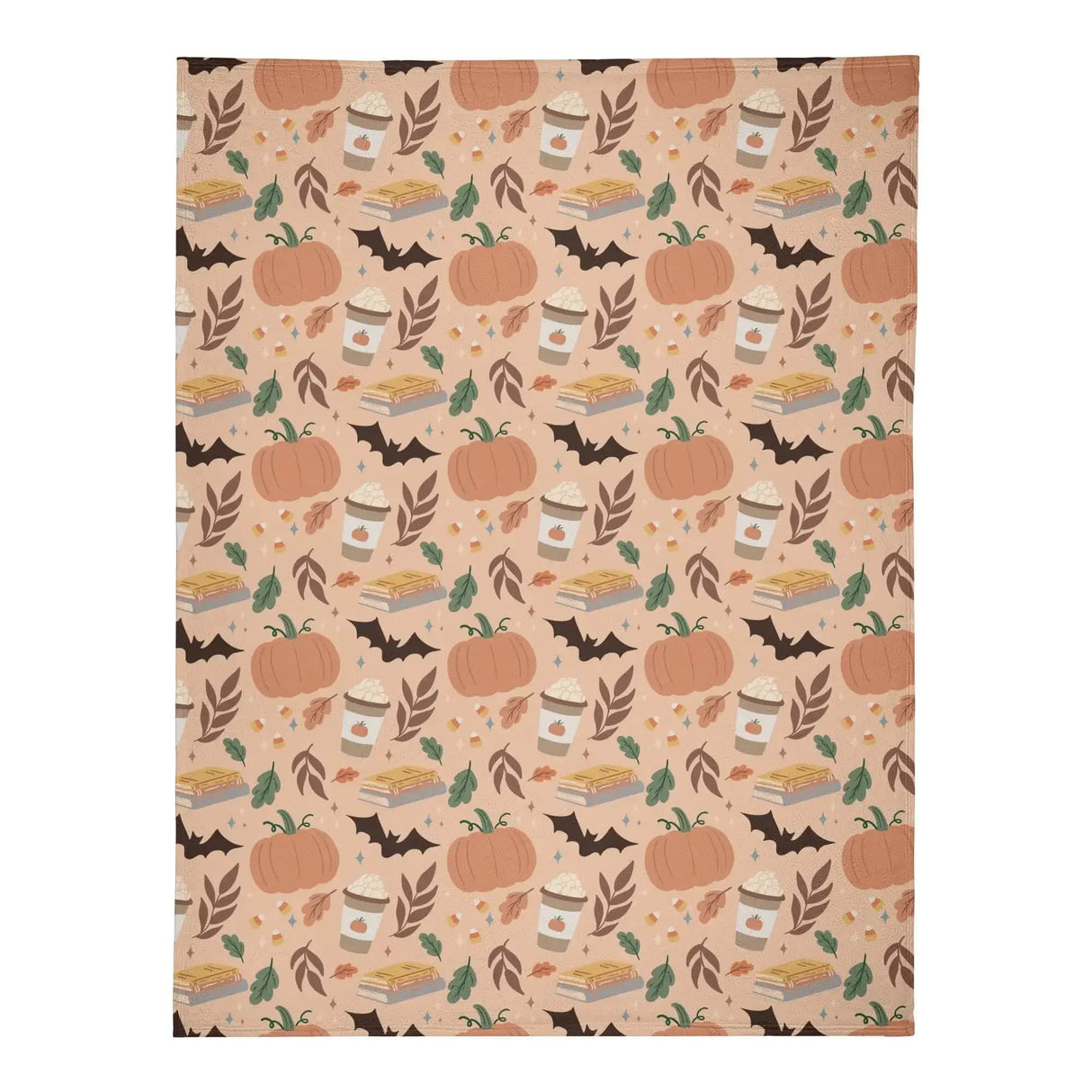 Pumpkin Patch Fall-Themed Blanket - Winks Design Studio,LLC