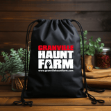 Granville Haunt Farm Drawstring Cinch Bag - Winks Design Studio,LLC