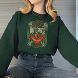 NC Hot Sauce Contest & Festival Crewneck Sweatshirt - Winks Design Studio,LLC