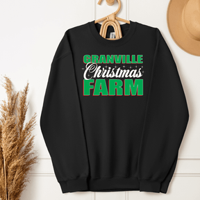 Granville Christmas Farm Crewneck Sweatshirt - Winks Design Studio,LLC