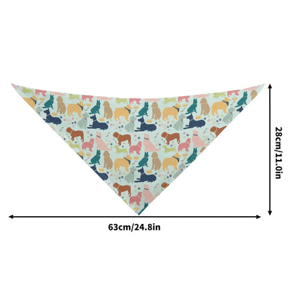 Dog Lover Dog Bandana - Winks Design Studio,LLC