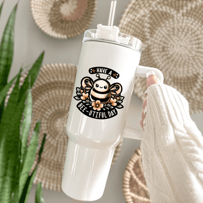 R &amp; R 40oz Tumbler with Handle - Winks Design Studio,LLC