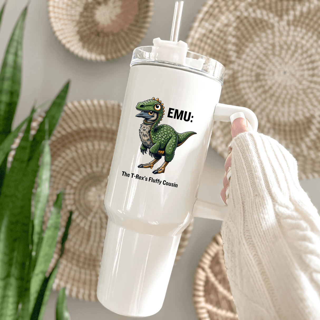 R & R 40oz Tumbler with Handle - Winks Design Studio,LLC